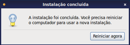 23 Figura 11 Instalação Ulteo Linux, fim das configurações inicio instalação.