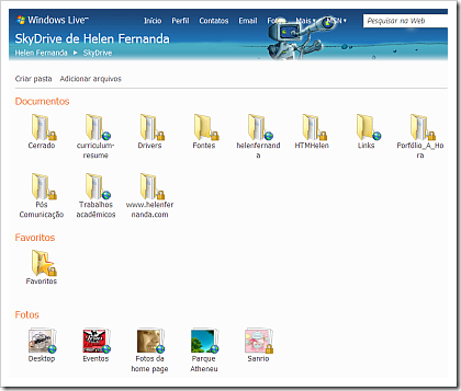 222 Figura 4. Fonte: http://www.htmhelen.com/2009/08/skydrive-o-hd-virtual-do-windows-live.