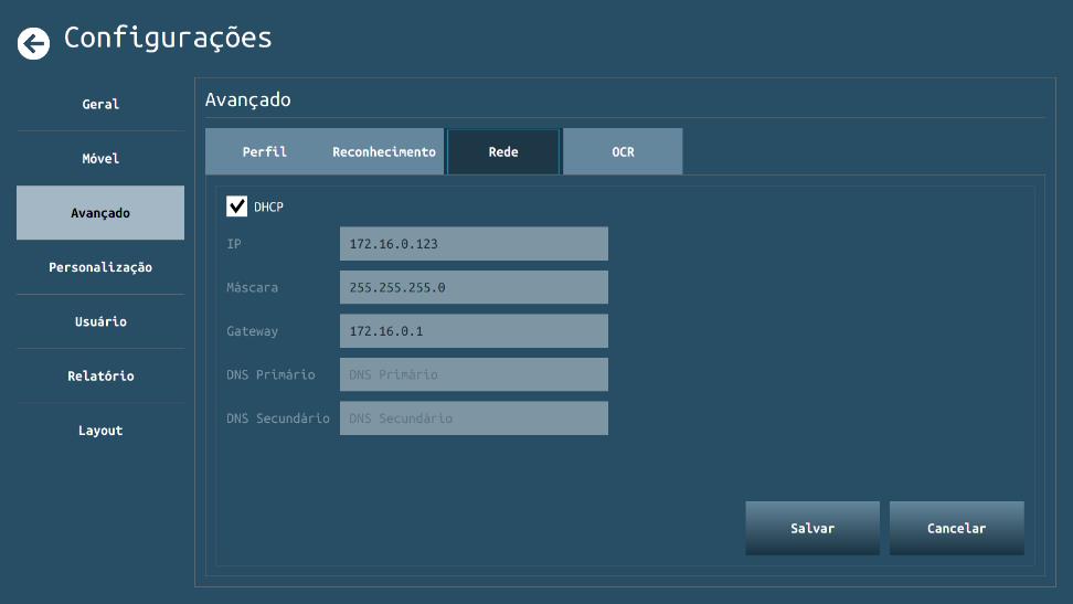 dispositivos móveis se conectem a ele. Então, informar se é utilizado DCHP ou se as configurações de rede são estáticas (Figura 26).