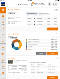 (em milhões) 0,65 1,5 3 5,1 Multi cliente Aplicação permite login à múltiplos clientes e