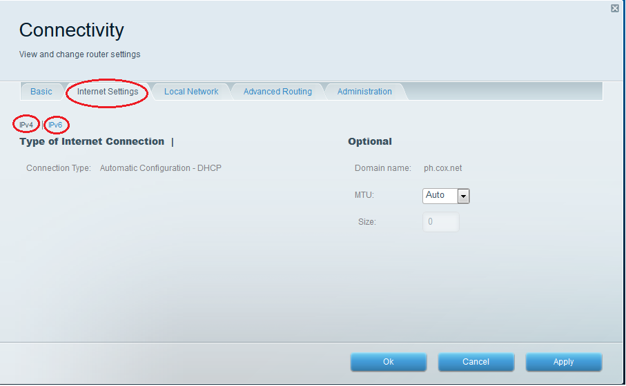 g. A guia Local Network controla as configurações do servidor DHCP. As configurações da rede local padrão especificam a rede 192.168.1.0/24 e o endereço IP do roteador padrão como 192.168.1.1. Isso pode ser alterado clicando em Edit, ao lado de Router Details.