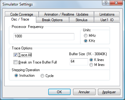 Stopwatch Para finalizar a apresentação dos recursos oferecidos pelo MPLAB SIM vamos analisar o Stopwatch. Com esse recurso é possível mensurar o tempo real gasto pelo PIC para executar algum comando.