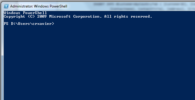 2.4 Windows PowerShell É um novo interpretador de linha de comando (Figura 3) mais poderoso que o nativo do MS-DOS, que permite automatização via script 8 (Jones, 2011).