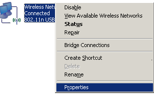 Apêndice 3: Solução de Problemas / Apêncide 4: Remover uma Rede Sem Fio do seu Computador Servidor Protocolo ID da Porta de Serviço Servidor WEB TCP 80 Servidor FTP TCP 21 Telnet TCP 23 NetMeeting