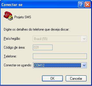 3. Ao iniciar o programa, uma tela de descrição da conexão é aberta para realizar a conexão (FIG.5.3); 78 Figura 5.3 Descrição da conexão no HP. Fonte: Própria. 4.