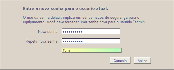 Capítulo 3 Configuração via WEB Browser 3.1.