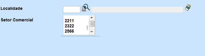 Layout de Tela(s) / Arquivo(s) / Relatório(s) Tela 01 Tela sem opções de seleção de