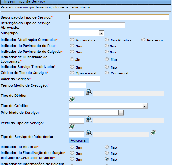 Layout de Tela(s) /