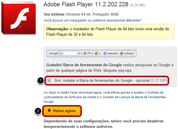 1. Pré-requisito para utilização do MySuite O MySuite foi desenvolvido sobre a plataforma Adobe Flash e necessita da instalação do Adobe Flash Player para rodar na máquina do cliente.