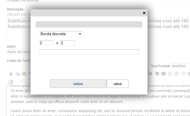 Como inserir uma tabela 1. Para inserir uma tabela dentro de um artigo/página, coloque o cursor onde a tabela deverá aparecer; 2. Selecione o botão para inserir uma nova tabela.