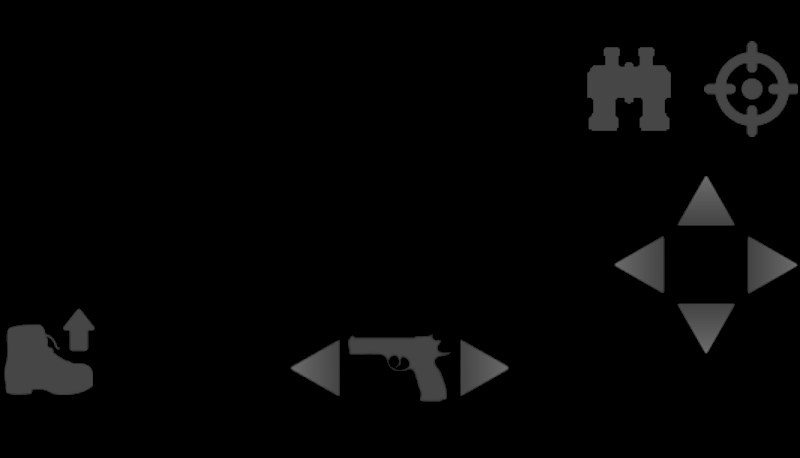 Figura 19: Layout do joystick virtual. 4.4 Android App Esta camada tem como objetivo lançar o jogo no dispositivo com sistema operativo Android e é responsável pela interação entre o jogo e o jogador.