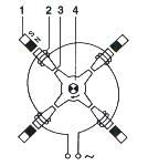 7.2.1- Emissor de impulsos indutivo TSZ-i Figura 189 - Ligação elétrica sistema de ignição TSZ- i Fonte: Manual Bosch de Sistema de Ignição Difere-se no distribuidor e utiliza uma Central Eletrônica