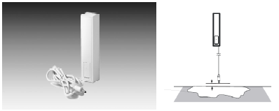 Algoritmo desenhado para uma perfeita combinação entre as caracteristicas optico e térmicas Protecção contra insectos Bateria de litio 1x3,6V (2/3AA) com vida útil de aprox.