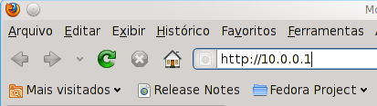 4 Configurações 4.1 Configuração Inicial (Interface WEB) Para acessar a interface de configuração web, abra o navegador e digite o endereço IP do dispositivo e tecle enter.