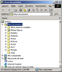 Uma Máquina explorer criada pelo sistema operacional input Usuário do Explorer explorer.