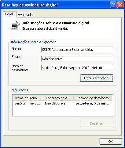 Verificando a autenticidade do Instalador Antes de iniciar o processo de instalação do Plug&Pay, precisamos ter certeza quanto à autenticidade do instalador que iremos utilizar.