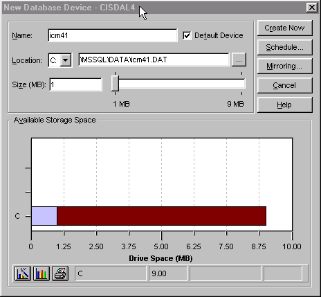 A não ser a atribuição um nome e uma etapa do lugar, os procedimentos em como expandir um dispositivo e criar um dispositivo são o mesmo.