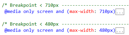 APLICAÇÃO DE MEDIA QUERIES