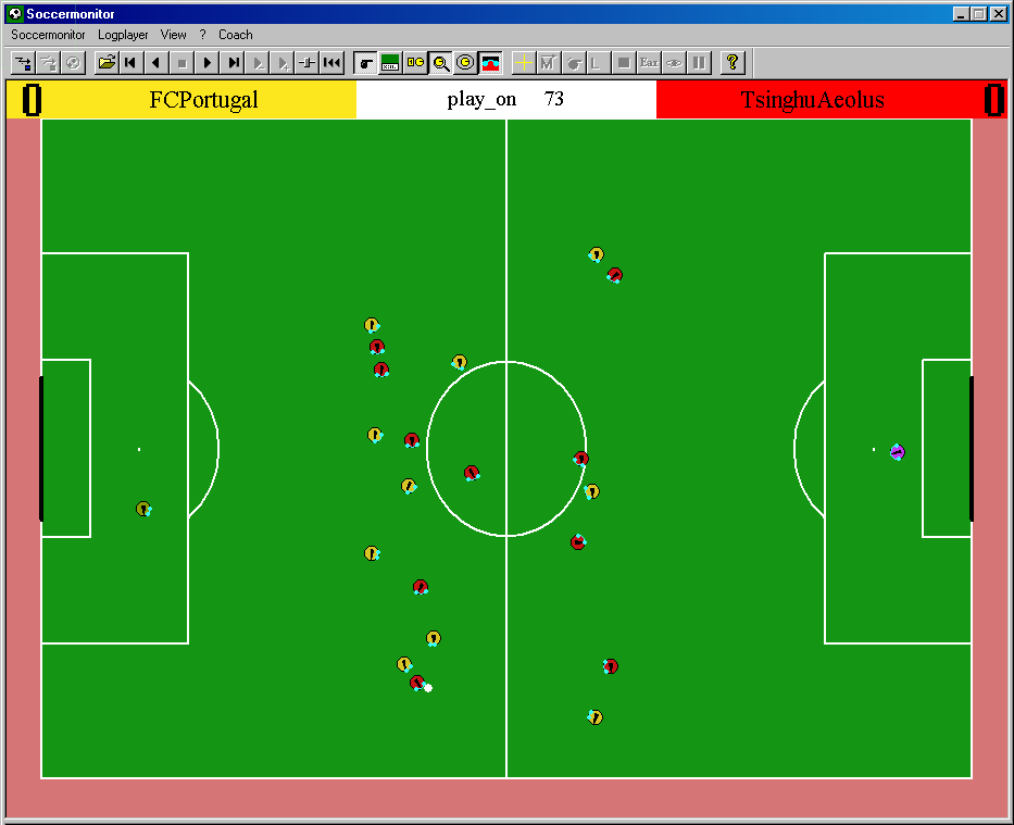 56 CAPÍTULO 5: FUTEBOL ROBÓTICO 5.3 Descrição do Soccer Monitor 5.3.1 Descrição geral Figura 5.