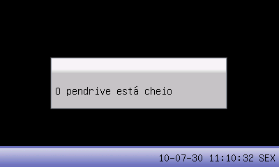 Ao final do processo de transferência será exibida na tela a mensagem Download AFD concluído.