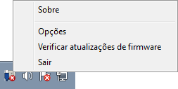 Versão do firmware Esse campo exibe a versão atual do scanner e indica se ele está atualizado com a última versão disponível.