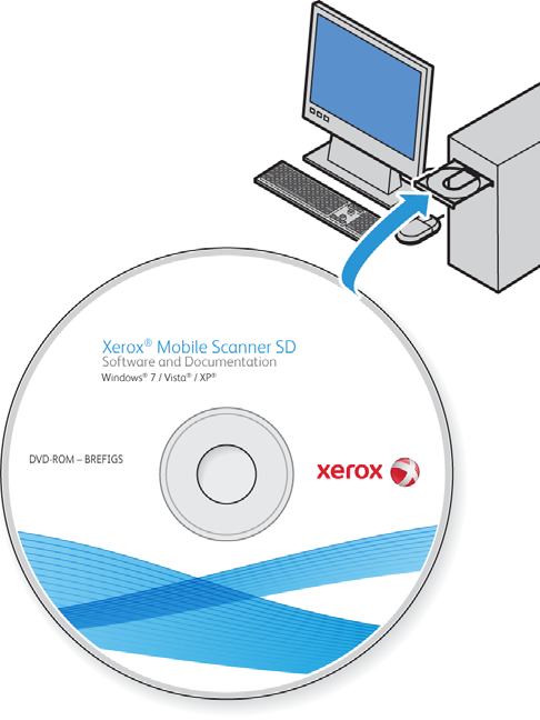 Instalação do software Para instalar o software: 1. Inicie o Microsoft Windows e certifique-se de que não haja outros aplicativos em execução. 2.