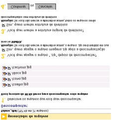 !" ### Figura 4.21 Primeiramente temos que localizar o arquivo zip. No exemplo que estou mostrando o nome do arquivo é imagens.zip. Eu seleciono o nome do arquivo clicando no quadrado de seleção ao lado do nome dele.