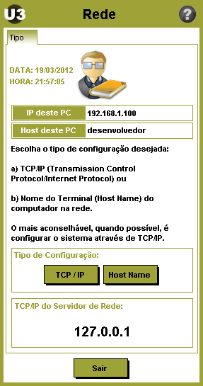 04 Informe o IP do seu Servidor de Dados, onde está a base