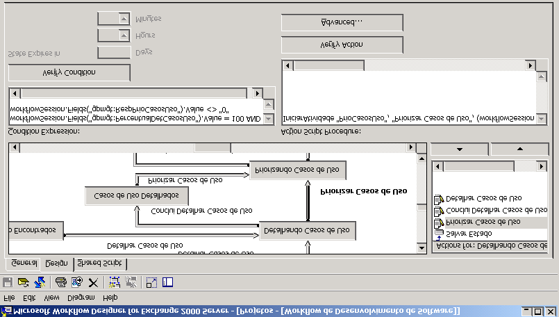 116 de workflow, uma Ação de Mudar pode levar um item para um novo estado ou mesmo fazer com que permaneça no mesmo estado.