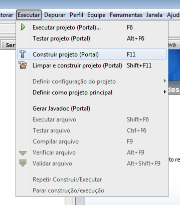 CAPÍTULO 6: APLICAÇÃO CLIENTE Este capítulo tem como objetivo apresentar a aplicação cliente desenvolvida na ferramenta NetBeans IDE 7.0.