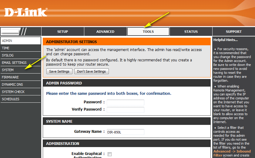 13- Como faço o backup da configuração do roteador no meu computador? Etapa 1: Abra o seu navegador web e digite http://dlinkrouter ou http://dlinkrouter.local ou http://192.168.0.