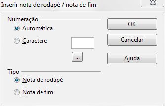 LibreOffice - Writer 4.5.9 Legenda Para colocar uma legenda em um objeto, basta selecionar o objeto e escolher a opção Legenda, no menu Inserir, conforme mostra a Figura 123.