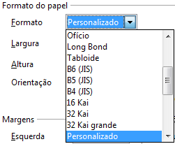 LibreOffice - Writer Figura 148: Janela Estilo da Página no Writer.