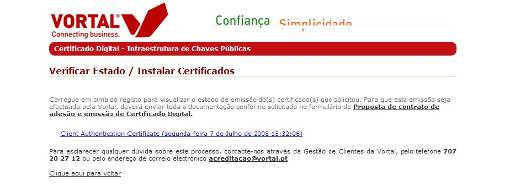 Instalação do Certificado Digital 1.