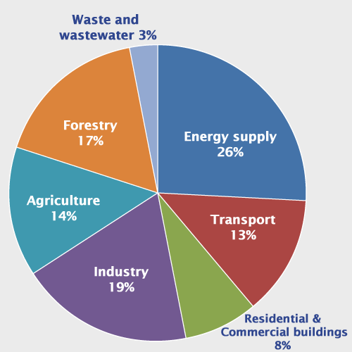 5 EMISSÕES GLOBAIS DE GASES DE EFEITO ESTUFA Global Greenhouse Gas