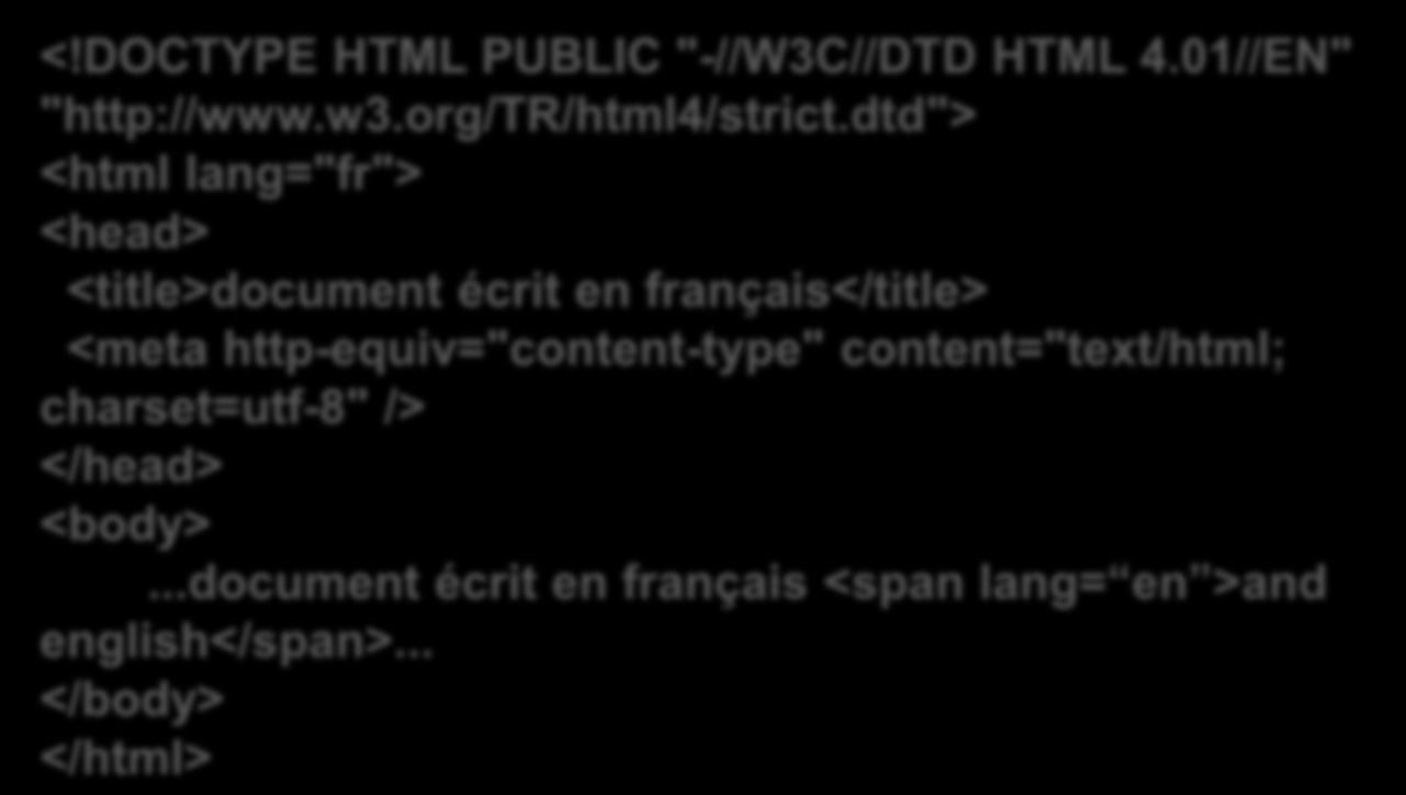 Princípio 3: Compreensível - A informação e a operação da interface de usuário têm de ser compreensíveis. 154 Técnicas suficientes Usando atributos de idioma no elemento HTML <!