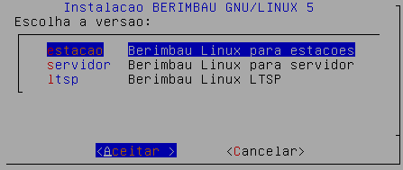 3. Pressione ENTER para confirmar a instalação: 4. Pressione ENTER para continuar: 5.