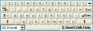 4.4 Modo de captura 44 (a) Teclado virtual para entrada de dados (b) Tela capturada ao clicar na letra i Figura 4.