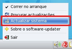 4.Instalação e Actualização de Componentes Figura 4.9: Actualização de todos os pacotes 4.2.