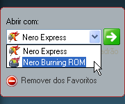 Nero StartSmart Centro de comando 3.2.5 Atribuir programas Ao clicar numa tarefa no Nero StartSmart irá abrir automaticamente o programa com o qual pretende executar essa tarefa.