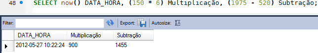 SELECT MAX(population) FROM WORLD.COUNTRY WHERE continent = 'Europe'; Como resultado temos o maior valor que a query encontrar para o campo population, entre as tuplas selecionadas (países da Europa).