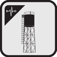 Figura 11 - Topologia para Indústria Estação rádio móvel DGM Dados via RF Estação rádio base DGM MoniVox Data