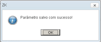 4.7 MENSAGENS DE ALERTA NAS TELAS DE INSTITUIÇÃO Durante a utilização das telas (submódulos) de Instituição poderá ser exibido algumas mensagens.