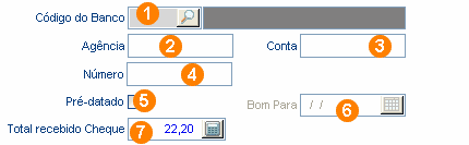 337 Dinheiro: escolhendo essa opção, o Hábil Empresarial fará um lançamento no caixa principal (menu Movimentos/ Caixa/ Lançamentos no Caixa).