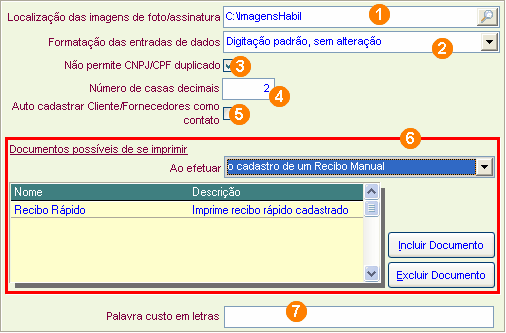 Menus 358 desmarcar essa opção, o monitor não aparecerá, mas continuará aberto. 10.20.1.2.3 Globais 1 Na guia Globais 1, você encontra os seguintes campos: 1.