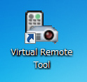 8. Ajuda ao Utilizador Iniciar a Virtual Remote Tool Comece por usar o ícone de atalho Clique duas vezes no ícone de atalho no ambiente de trabalho.