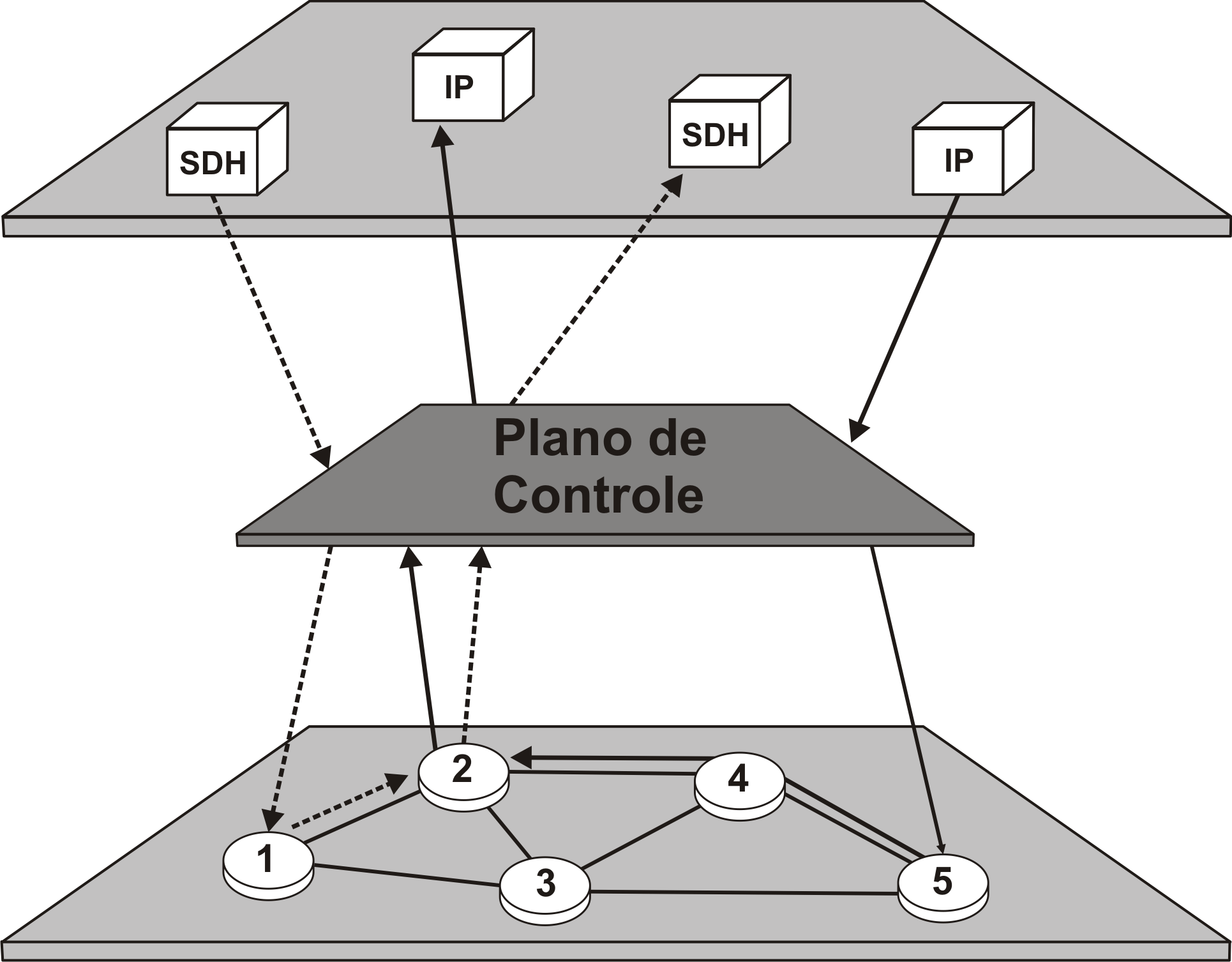 Redes Ópticas Multiplexadas a Comprimento de Onda 18 podem possuir características diferentes dependendo da aplicação e/ou da rede cliente que os está solicitando, como, por exemplo, diferentes