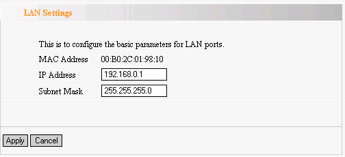 Capítulo 5 Configurações Avançadas 5,1 