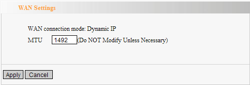 Connect on Demand: Re-estabelecer a conexão com a Internet após o tempo determinado (Max Idle Time). Zero significa que a sua ligação à Internet em todos os tempos.