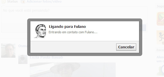 A partir do momento que você clicar em realizar a chamada de vídeo, basta esperar seu amigo atende-la. Quando ele atender você já poderá vê-lo. Obs.